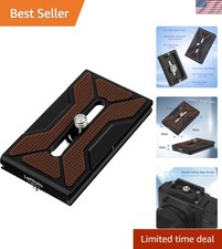 70mm Arca Swiss Quick Release Plate with D-Ring Screw - Lightweight  Durable