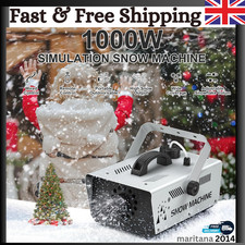 1500W Snow Machine Christmas Xmas Snowflake Storm Artificial Fake Snow Maker