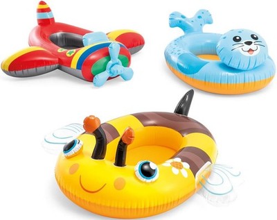 Intex Pool Cruiser Airplane Float Ages 3-6 Assorted