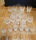 Job Lot Bundle Of Star Of Edinburgh Crystal Glasses
