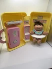 vintage 1995 Mattel Cabbage Patch Doll and Love 'N Go Kitchen Travel Case