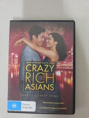 Crazy Rich Asians (DVD, 2018) BRANDNEWSEALED. Free Shipping Region.4