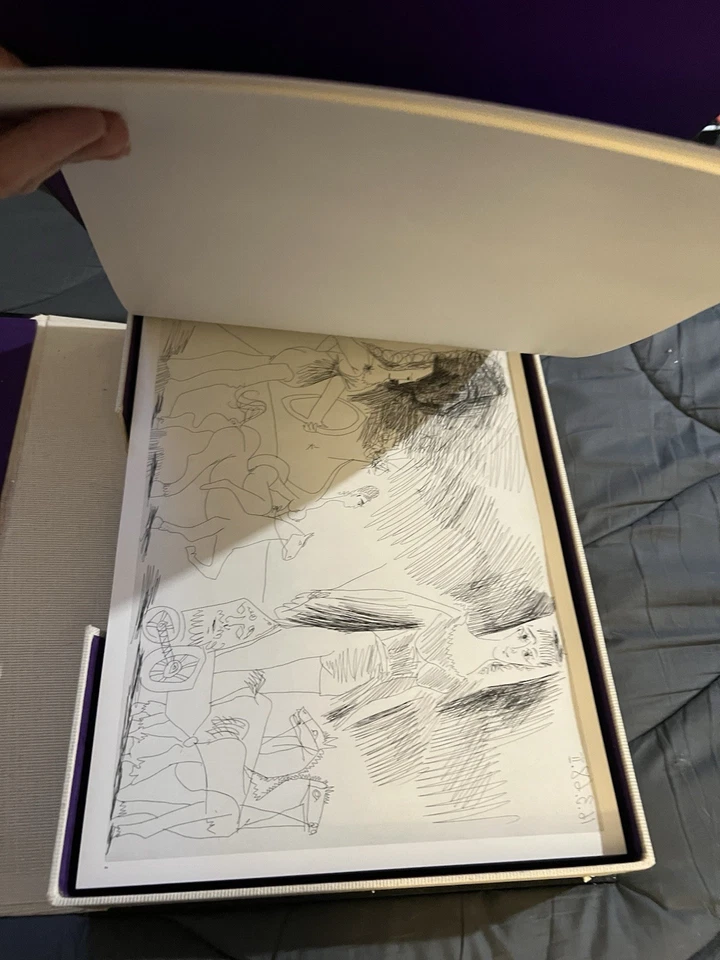 Pablo Picasso. Picasso 347. 1st Ed 2v. 1970 Erotic Illustrations Foto 4 de 4