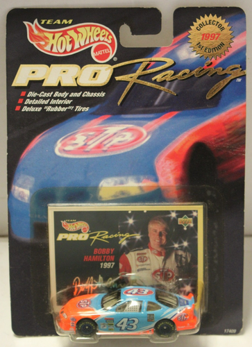 Hot Wheels Pro Racing BOBBY HAMILTON #43 (1997) NEW