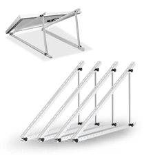 2Pair 114cm Adjustable Solar Panel Mounting Brackets System Tilt Mount Brackets