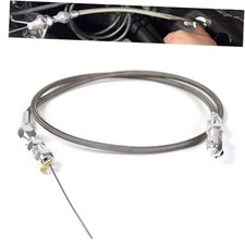 36" Braided Throttle Cable Kit Compatible with Chevrolet/Chevy LS1 Engine 1997
