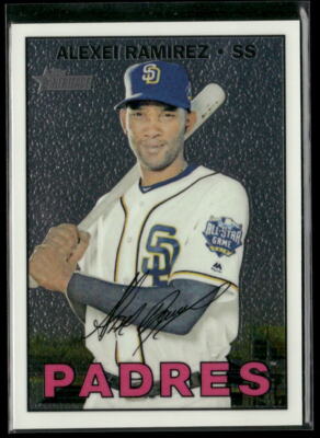 2016 Topps Heritage #THC-606 Alexei Ramirez Chrome #/999