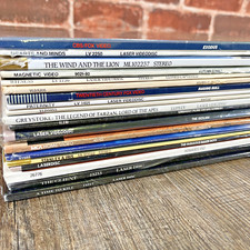 Large Lot of 19 LaserDisc Classic Films   Many New Sealed Titles