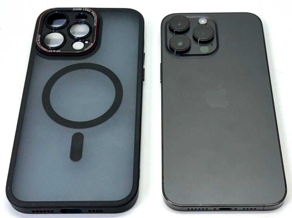 Apple iPhone 14 Pro Max 5G 256GB Unlocked Black IOS Smartphone MQ9U3ZP