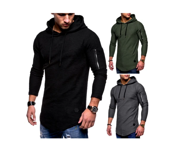 Sudadera De Gimnasio Deportiva Con Capucha Para Hombre Sueter