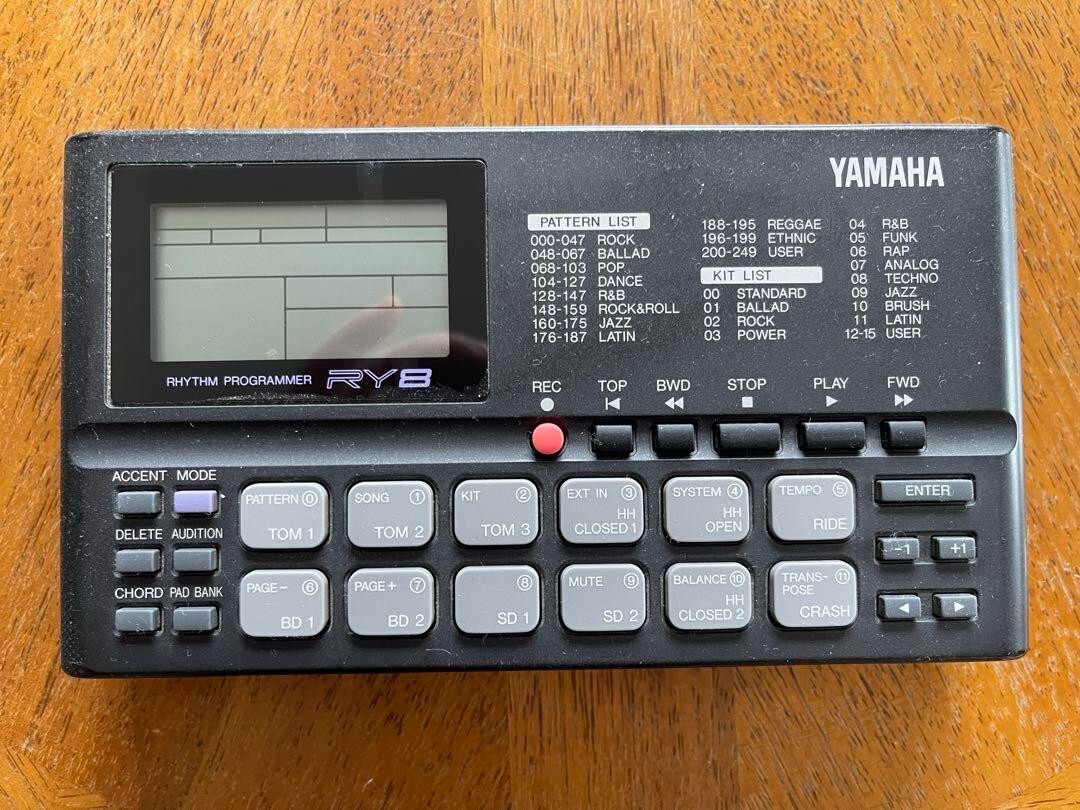 YAMAHA RY8 リズムプログラマー Rhythm Programmer YAMAHA RY8 Rhythm Programmer Very Good GP | eBay