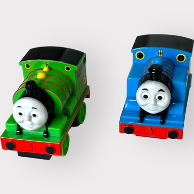 Thomas The Train 2009 Push Pull Back Engines Percy Thomas