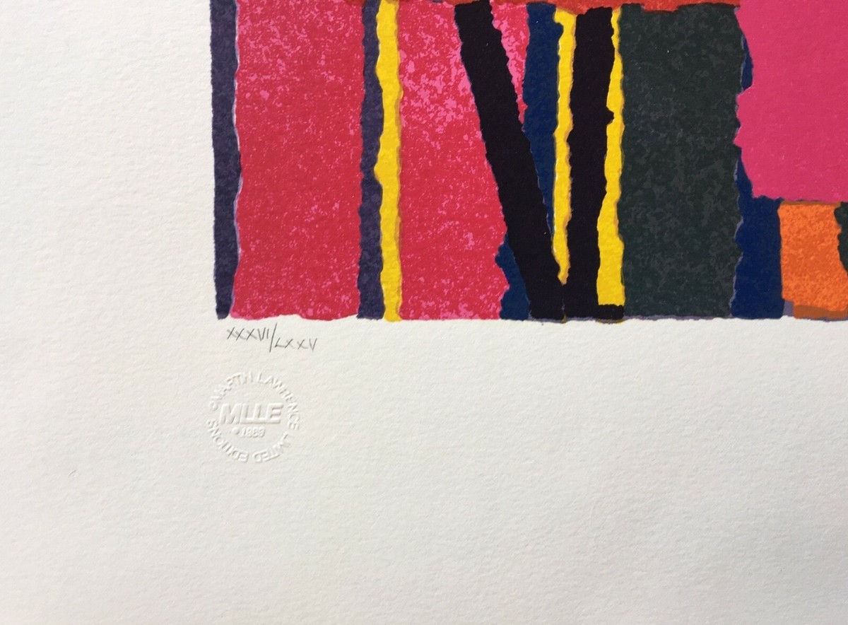 Leo Posillico Serigraph Signed Numbered Ltd Edition ARTISTS