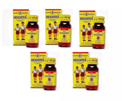 (Pack of 5) Bios Lab Homeopathic Heightex (25gm Tablets) Development of Children