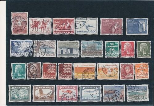 D376260 Denmark Nice selection of VFU Used stamps - Picture 1 of 1