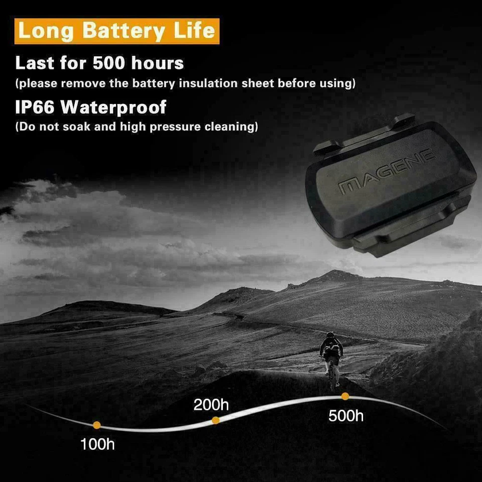 MAGENE S3+ ANT+ Bluetooth Bike Speed Cadence Sensor' F2S9 G5J1 D3P7 T1K2 - Image 3 of 4