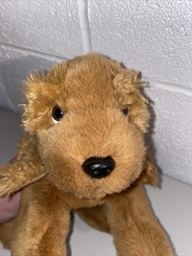 Golden Retriever Puppy Dog Plush Stuffed Animal Alley Toys R Us Vintage 2000 P4 - Picture 2 of 14