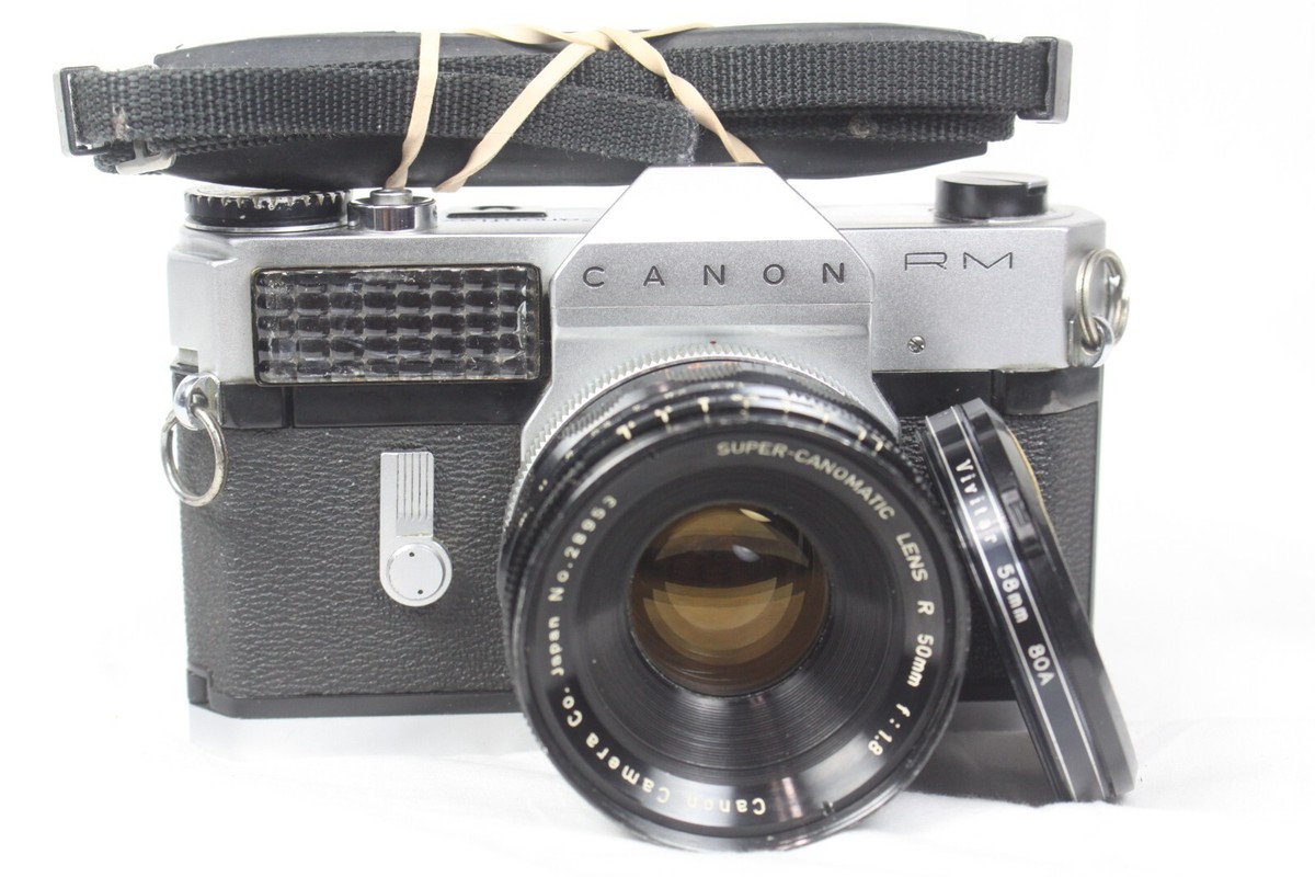 EX-Vintage Canonflex RM camera & 50mm/f1:1.8 R lens | eBay