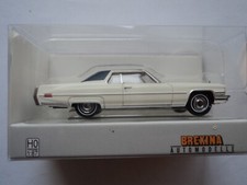 BREKINA  1972  CADILLAC DEVILLE   WHITE     HO  1/87   PLASTIC
