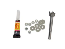 Inner Door Handle Repair KIT for 06 - 11 HHR Screws Washers Super Glue Drill Bit