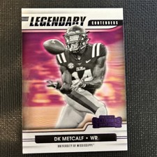 2021 Panini #14 DK Metcalf Legendary Contenders Purple