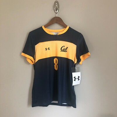 Under Armour California Cal Golden Bears Soccer Shirt Women's M Blue UJUJ2PW
