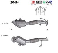 AS Katalysator FüR Ford Focus IV Turnier HP 1.5 Ecoboost HN HM