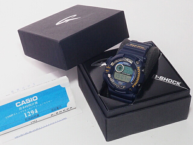 【CASIO G-SHOCK 】FROGMAN DW9900 Casio G-Shock Frogman DW-9900 Rubber Digital Men's Quartz