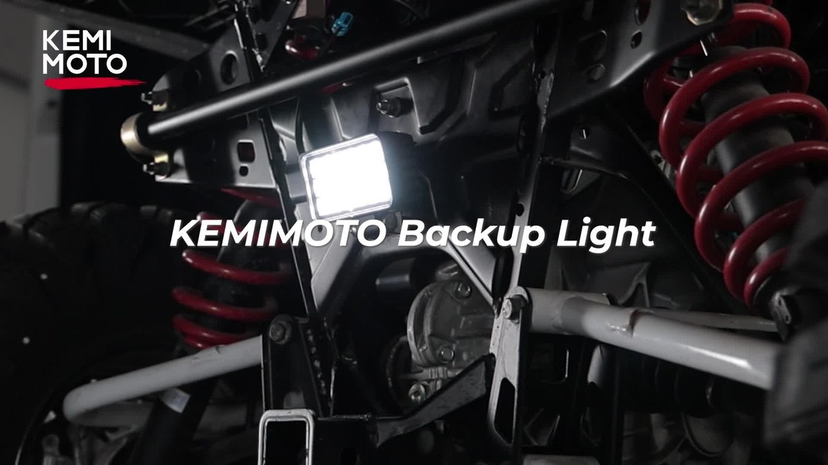 Upgraded Backup Light w/ Switch LED Light Kit for Polaris Ranger