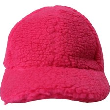 DOLCE & GABBANA Hat Men Pink Fleece Plush Baseball Capello s. 58 / M RRP 900usd