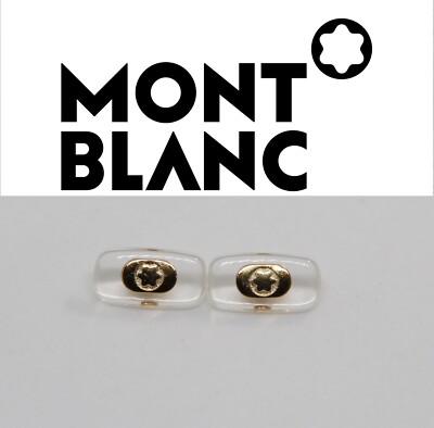 NEW Replacement Screw-in Nose Pads for MontBlanc Eyeglasses Sunglasses Gold
