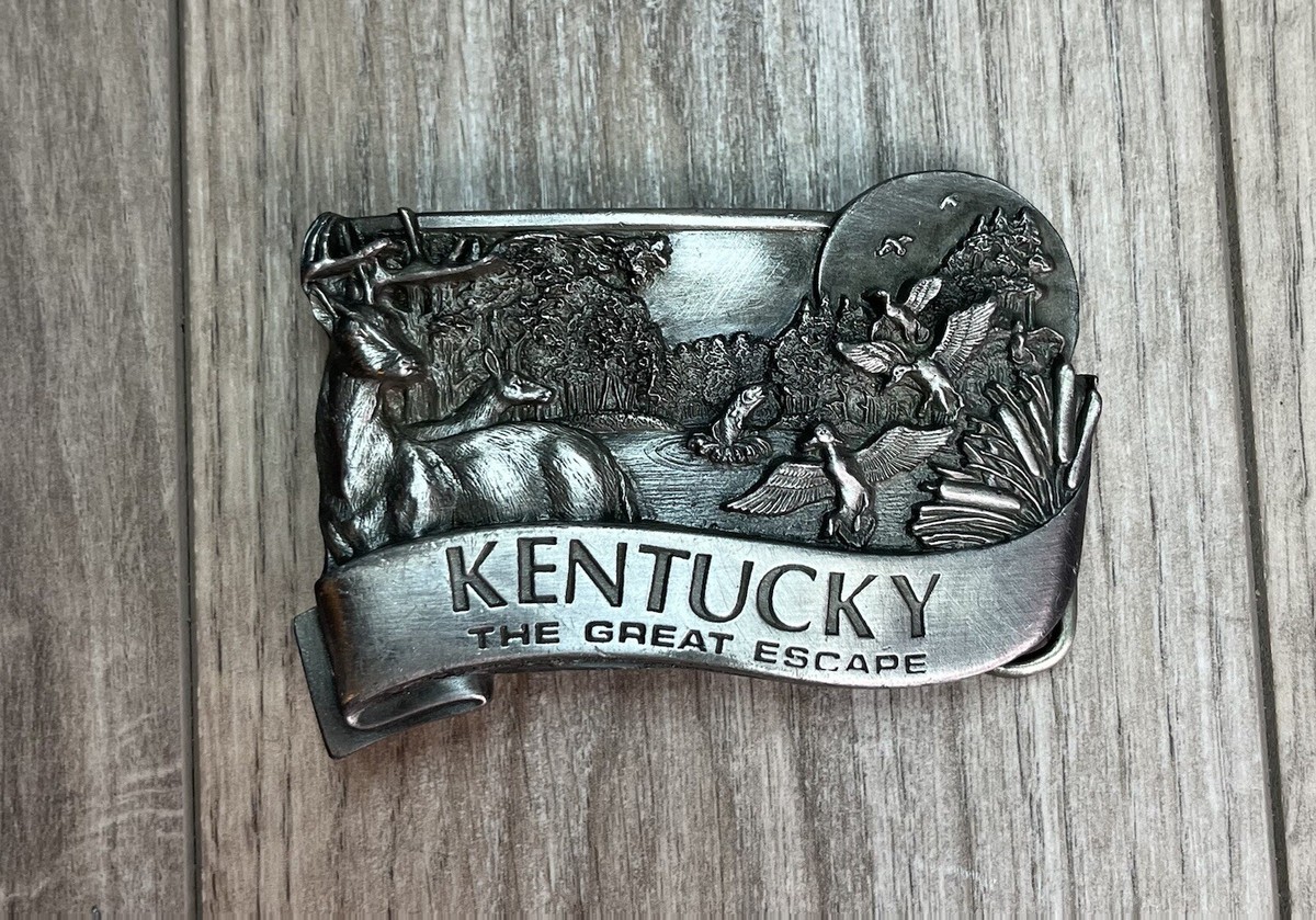 Vintage 1984 Bergamot Brass Works Kentucky “The Great Escape” Deer Hunting