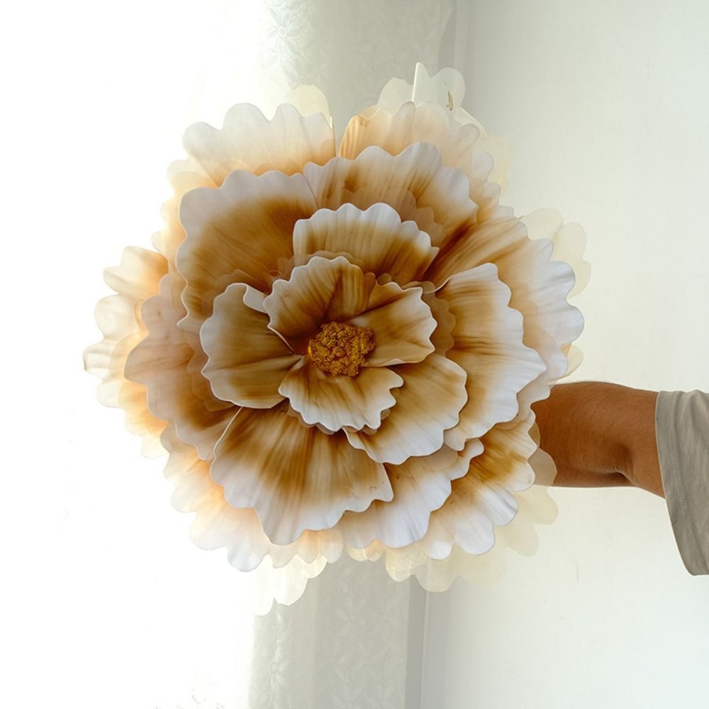 50cm Large Peony Flower Outdoor PE Giant Fake Flower Artificial Flower