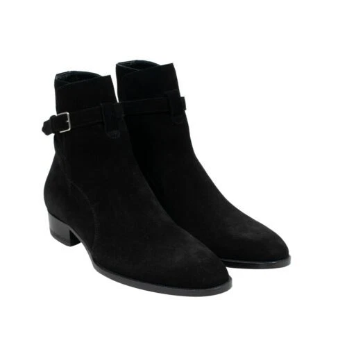 Botas sólido negro Saint Laurent para Hombres