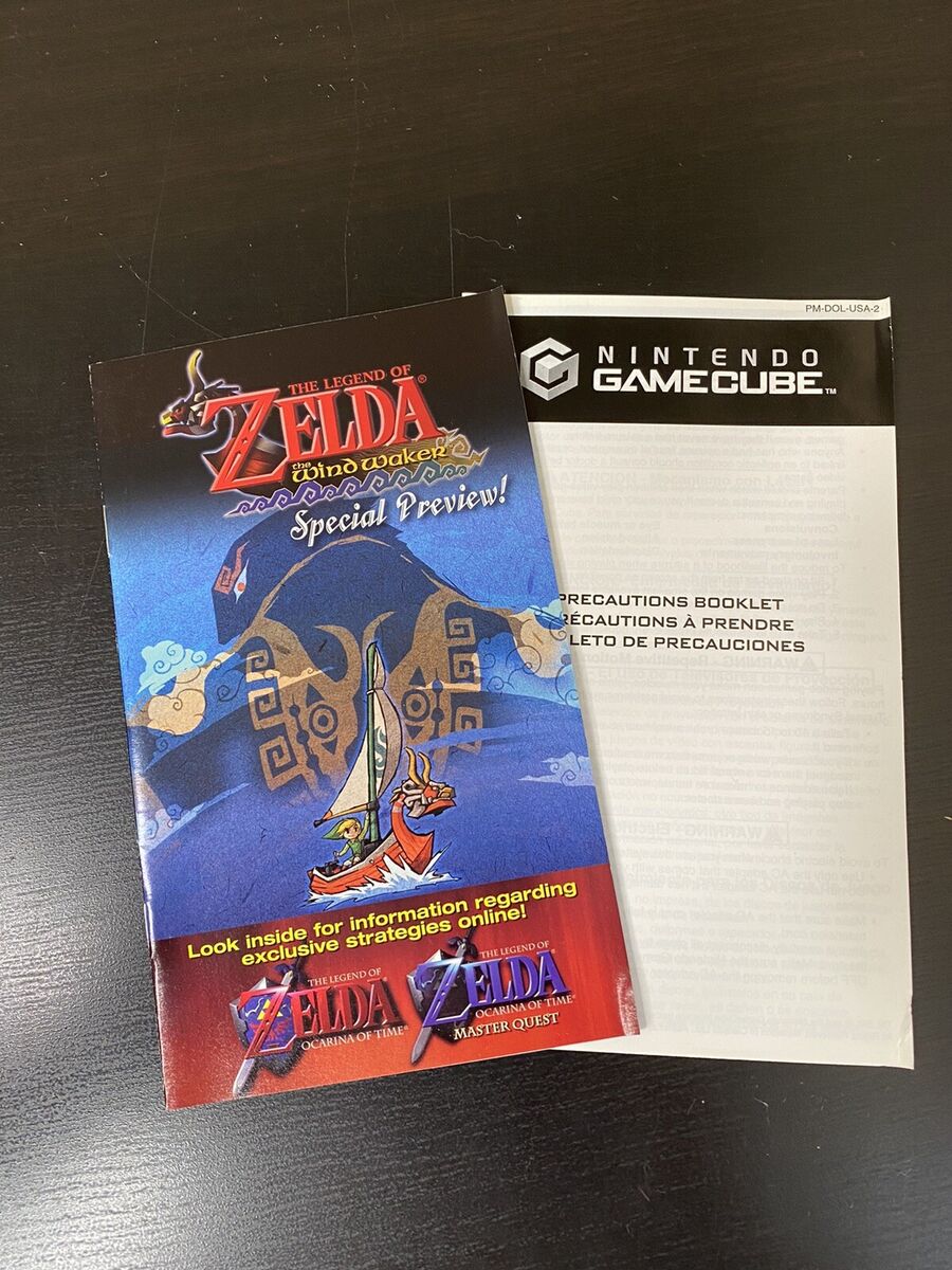 The Legend of Zelda: Ocarina of Time - Master Quest (GameCube, 2003) CIB