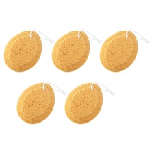 5PCS Bath Sponge Artificial Seaweed Cotton Honeycomb Sponge Biodegradable Kids