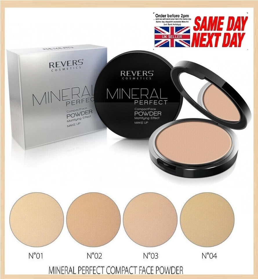 ❤️️❤️️ FOUNDATION PRESSED FACE MINERAL PERFECT POWDER COMPACT MATTE FINISH ❤️️❤️