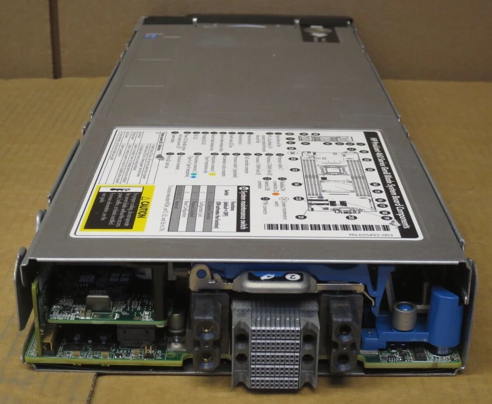 HP ProLiant BL460c G8 2x 6C E5-2630L 2GHz 128GBRam 2x 146GB 15K HDD Blade Server - Image 3 of 4