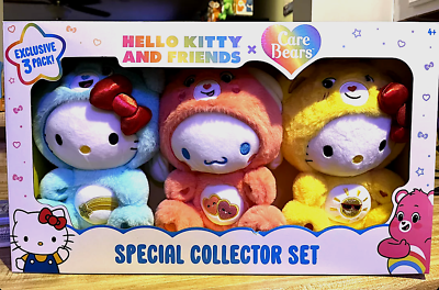 Hello Kitty & Friends X Care Bears Stuffed Plush, Special