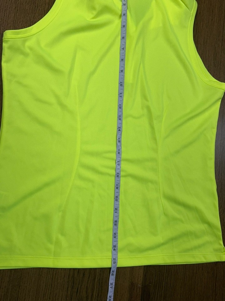 Nike Golf Womens DriFit Tour Performance Sleeveless Polo Shirt XL