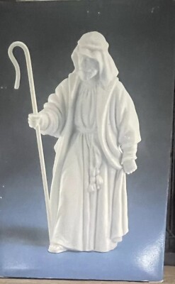 Avon Nativity Collectibles Figure The Shepard And Sheep Porcelain 1985 Boxes