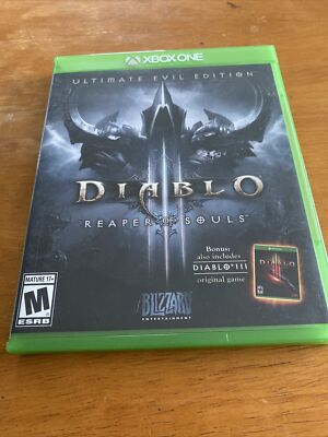 Diablo 3: Reaper of Souls ultimate evil edition Xbox One VERY GOOD 