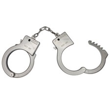 Plastic Hand Cuffs Novelty Toy Costume Police Officer Inmate Convict 1007