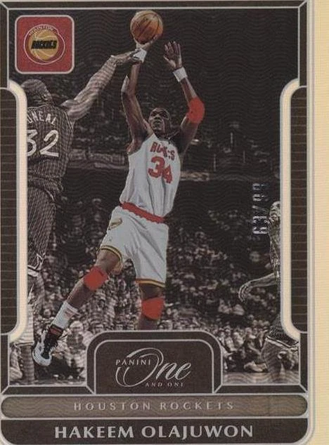 2022-23 Panini One and One - Hakeem Olajuwon #170