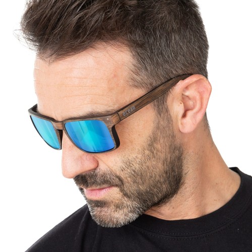 Gafas de sol OCEAN BLUE MOON mujeres hombres unisex moda polarizadas rectangulares - Imagen 3 de 15