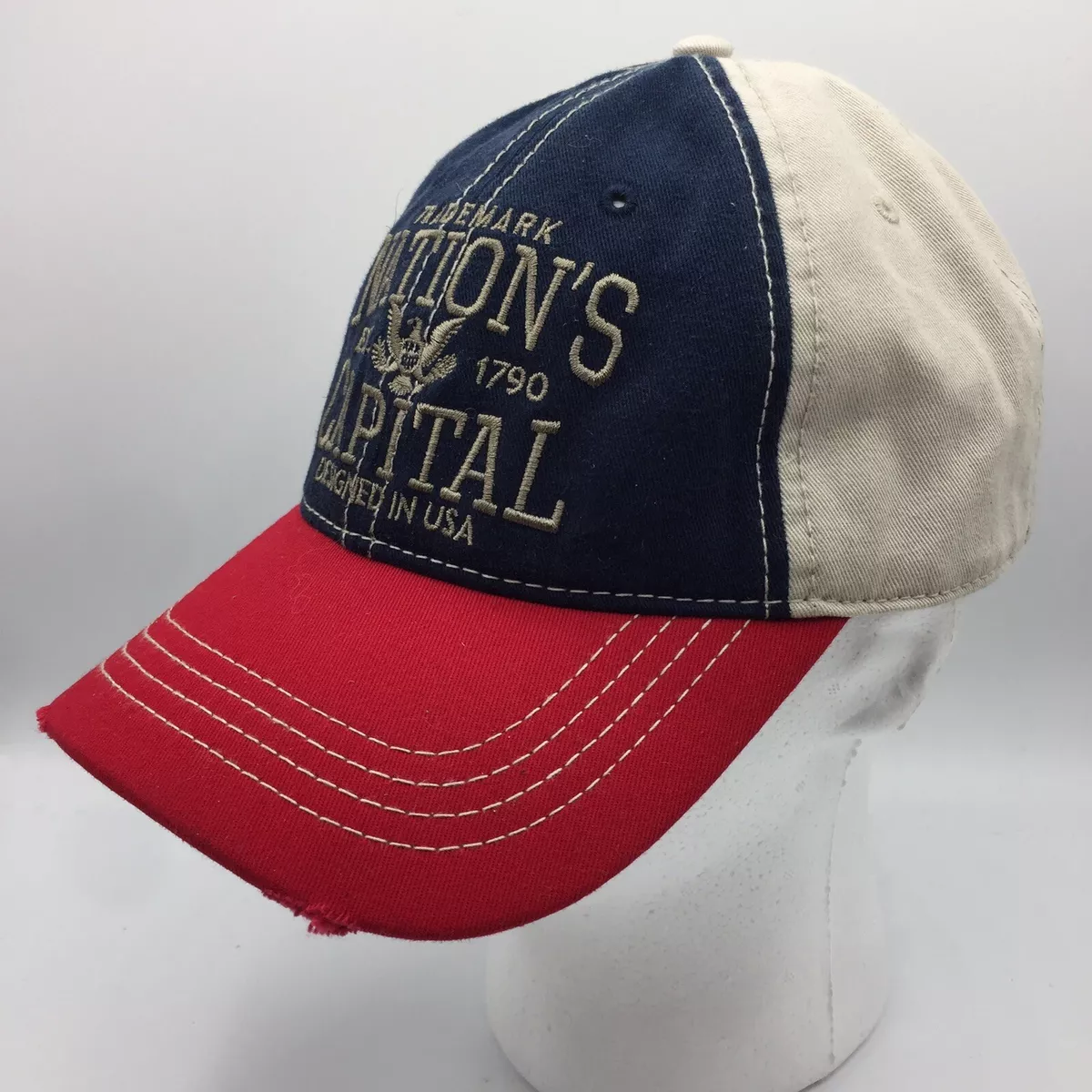 Nations Capital Hat Adult Adjustable Baseball Cap USA America