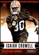 2014 Panini Rookies & Stars #139 Isaiah Crowell - Rookie RC FREE SHIPPING!