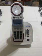 Clarity XLC3.4 Cordless Phone Hearing Loss Low Speech Vision No Power Cord