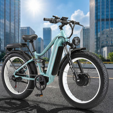 Dual Motor Peak 6000W K801 60V/35Ah Electric Mountain Bike For Adults K801
