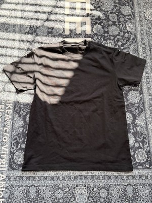 PRADA Men s Black Logo Crew Neck Short Sleeve Cotton Jersey T-Shirt Size S